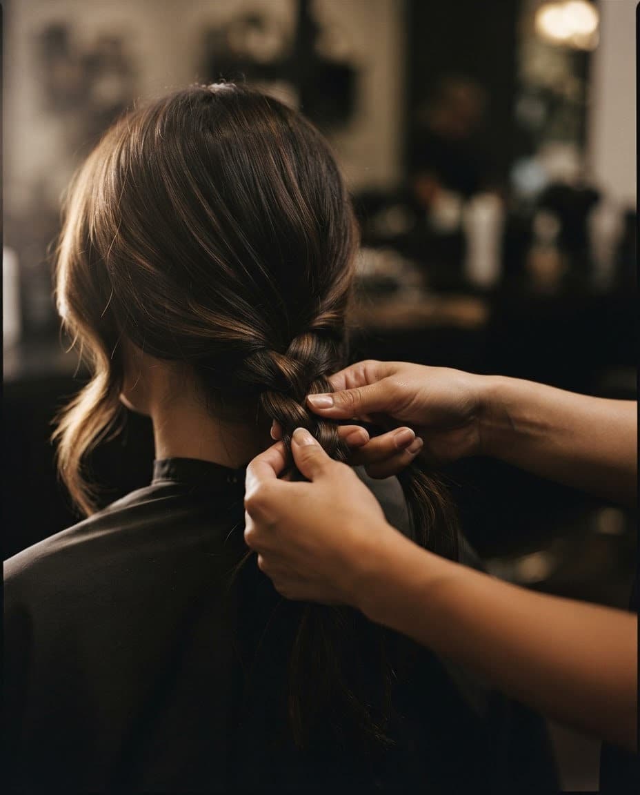 Trenzas africanas hechas en Etnia Braids, salón de belleza en Corona, Queens